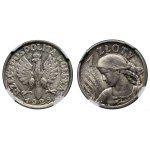 Poland, 1 zloty, 1925, London