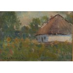 Jan Karmański, „Pejzaż wsi Sandomierskiej”