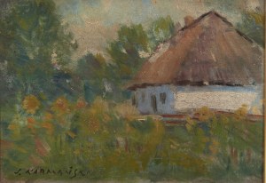 Jan Karmański, „Pejzaż wsi Sandomierskiej”