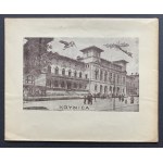 KRYNICA. Envelope. Kraków [II RP].