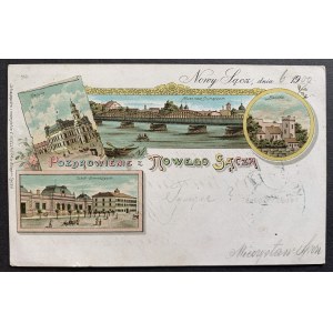 NOWY SĄCZ. Pozdrowienia [1900]