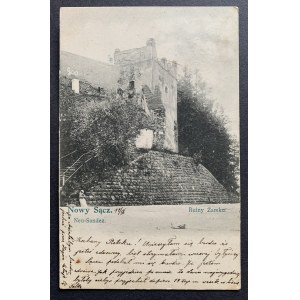 NOWY SĄCZ. Ruiny Zamku [1901]