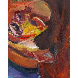 Monika Misztal (b. 1986, Ostrowiec), Cubist self-portrait, 2022