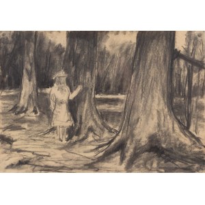 Przemyslaw Matecki (b. 1976, Żagań), Vincent van Gogh (Girl in The White Woods), 2011.