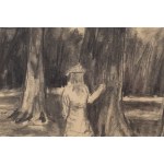 Przemyslaw Matecki (b. 1976, Żagań), Vincent van Gogh (Girl in The White Woods), 2011.