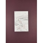 Hokusai Katsushika, Fuji with kukulka.