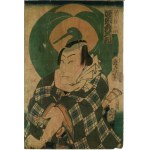 Yakusha-e - portrait of a kabuki actor, 19th century