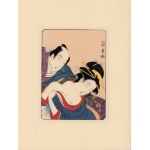 Chōkōsai Eishō, Shunga - an intimate portrayal of a couple