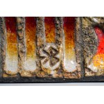 Ceramic mirror - Boleslaw Książek - signed!