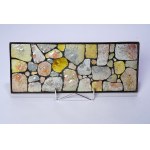 Ceramic mosaic shelf - Boleslaw Ksiazek - ,,Kamionka