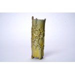 Ceramic vase with three corners - Boleslaw Książek - Signed!