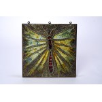 Ceramic plate , "Butterfly" - Boleslaw Książek - 50,5x50 cm - No. 2