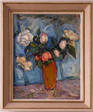 Maksymilian Stratanowski (1913-1987), Kwiaty w wazonie,