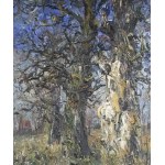 Włodzimierz Zakrzewski (1916-1992), Jablonna - Topole, 1983.