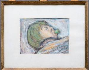 Maksymilian Stratanowski (1913 - 1987), Portret śpiącego dziecka