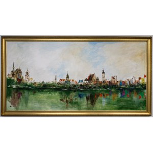 Wojciech Stanisław Kosowski (1933-1999), Panorama of Warsaw