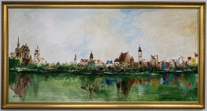 Wojciech Stanisław Kosowski (1933-1999), Panorama Warszawy