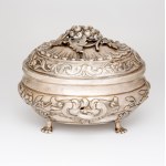 Sugar bowl, Ignatz Rieger, Nysa, 1765-1761.