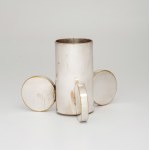 Julia Keilowa (1902-1942), Toothpick container, Henneberg Brothers Plated and Bronze Products Factory, Warsaw, 1920s.