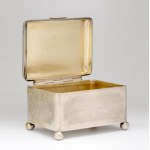 Case sugar bowl, Norblin & Co, Warsaw, ca. 1872 - 1883.