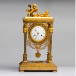 Mantel clock, Falloise à Paris, Paris, circa 1800.