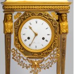 Mantel clock, Falloise à Paris, Paris, circa 1800.