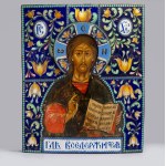 Icon of Christ Pantocrator, Tula, 1829-1841.
