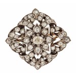 Brooch-pendant, circa mid-19th century.
