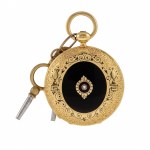 Decorative pocket watch, Switzerland, 19th century.
