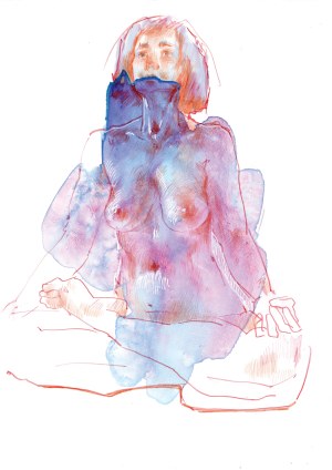 Kateryna OCHEREDKO (ur. 1985), Nude sketching 62, 2026