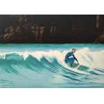 Maciej MAJEWSKI (ur. 1977), La Surfeuse d'El Cotillo, Fuertaventura, 2021