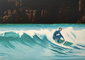 Maciej MAJEWSKI (ur. 1977), La Surfeuse d'El Cotillo, Fuertaventura, 2021