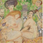 Leszek Rózga (1924 Zgierz - 2015 Łódź), Girls with Rules, 2005