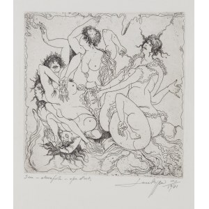 Leszek Rózga (1924 Zgierz - 2015 Lodz), Dream, 1971