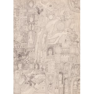 Krystyna Cękalska-Lindert (1920 Warsaw - 2011 Warsaw), Composition