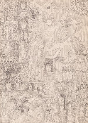 Krystyna Cękalska-Lindert (1920 Warszawa - 2011 Warszawa), Kompozycja