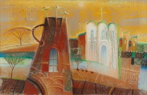 Roman Opaliński (ur. 1962), Pejzaż fantastyczny, 2003