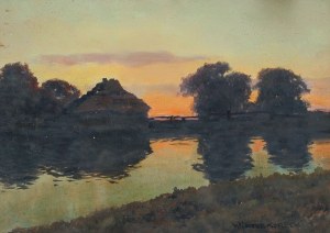 Wiktor KORECKI, MŁYN O ZMIERZCHU