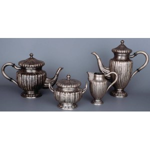 COFFEE AND TEA SET, Cracow, 1930s.
