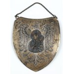 RYNGRAPH WITH MOTHER OF GOD CZĘSTOCHOWSKA ON THE ORLE, Poland, Warsaw, after 1931