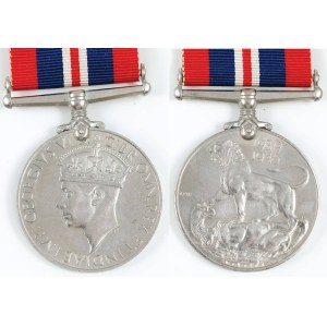 BRITISH MEDAL FOR THE WAR 1939 - 45