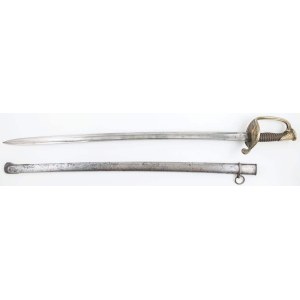 Offizierssäbel der Infanterie M1845, Frankreich, Châtellerault, 1880