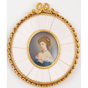 portrait of a lady, 20th century.
