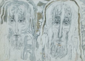 Zdzisław LACHUR, DWIE GŁOWY, 1974