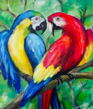 José Angel Hill, Parrots