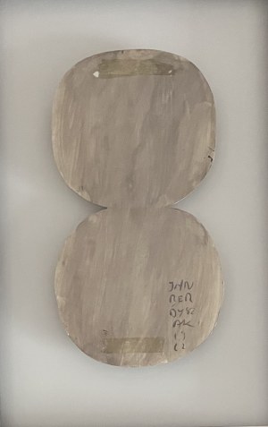 Jan Berdyszak ( 1934 - 2014 ), z cyklu - Koła podwójne, 1962