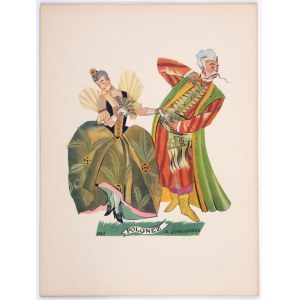 Zofia Stryjeńska (1894-1976), Polonaise. Polish Dances