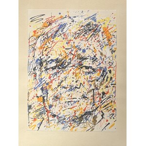 Waldemar Świerzy ( 1931 - 2013 ), portret prof.. T.Grabowskiego