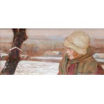 Wlastimil Hofman (1881 Prague - 1970 Szklarska Poreba), By the shrine, 1925.