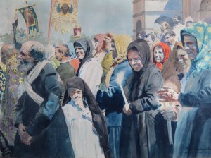 Feliks Michał Wygrzywalski (1875 Przemyśl - 1944 Rzeszów), Motyw z Rostowa, 1920 r.